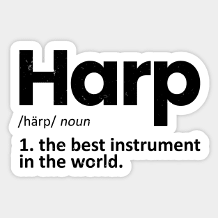 harp Sticker